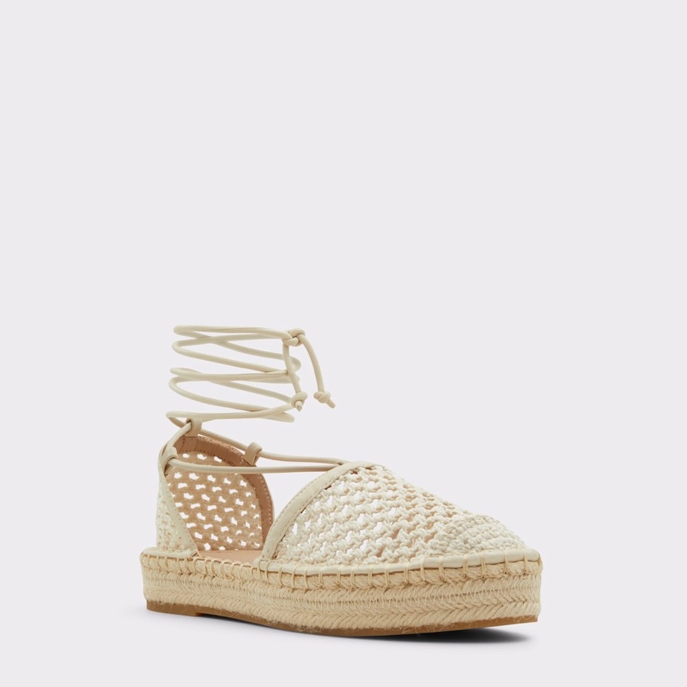 Aldo Picot slight wedge espadrilles Beige size 9